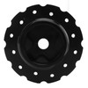 Keenso Car Steering Wheel Hub, Steering Wheel Adapter Black Precise