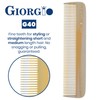 Giorgio Beard Combs Set - Handmade Ivory Beard Combs Kit