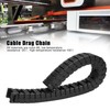 Cable Drag Chain Silent Series Removable Assembly Nylon Wire Carrier