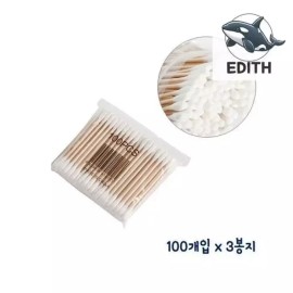 콩심팥심 [콩심팥심]부드러운 솜면봉 귀청소 및 위생관리 필수템 Soft Cotton Swab for Ear Cleaning and Hygiene Essentials