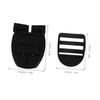 WOONEKY 4pcs Spa Cover Lock Clips Bath Tub Cover Latch