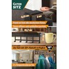 Menz Door Coat Rack for Hanging - Black Door Hooks