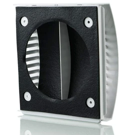125 mm Noise Insulation External Wall Wind Sound Baffle Vent Cover Draft Excluding Air Ventilation for Extractor Fans Heat Recovery Cottage Hotel Café