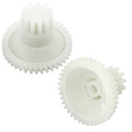 Motor Gear Replacement for Waring Pro Food Slicer FS150 FS155 26599, Meat Slicer Machine Parts Food Processor Parts for Home and Commercial Use (2 Pack)