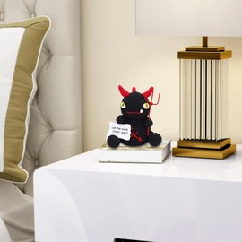 Crocheting Kit, Animal Crochet Kit for Adults, Beginners Crochet Kit - Portable, Easy Peasy Yarn, Black Dragon Crochet Supplies for Starting Crochet Lovers