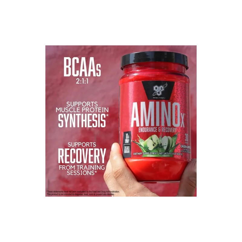Suplemento en polvo BSN Endurance and Recovery Aminoácidos sabor ponche