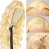 Kassamo Blonde Wig Human Hair 613 13x6 Lace Front Wig