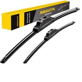MIKKUPPA 28"+14" Windshield Wipers Blades Replacement for 2009-2020 Honda Fit, 2012-2019 Toyota Prius C, U/J Hook All Season Wiper Blades(Pack of 2)