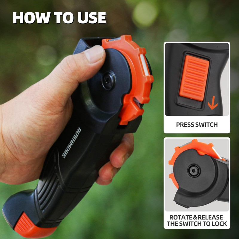Rushmore 6-in-1 Garden Tool & Knife Sharpener – Carbide &