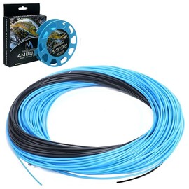 Maxcatch Sinking Tip Fly Line for Fly Fishing Weight Forward Line, 3ips/6ips, 4/5/6/7/8 F/S (Royal Blue/Black, WF5F/S)