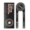Saker Miter Saw Protractor|7-Inch Aluminum Protractor Angle Finder Featuring Precision