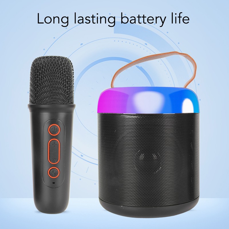 RGB Speaker 16 Light Beads Lightweight Compact Portable Bluetooth Speaker