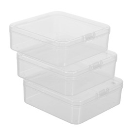 Ciieeo Stackable Storage Containers Desk Organizer Storage Box Decorative Multi-functional