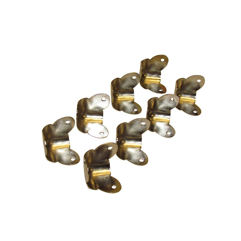 Reliable Hardware Company RH-1510-8-A Set of 8 3-Leg Amp/Cabinet Corner,