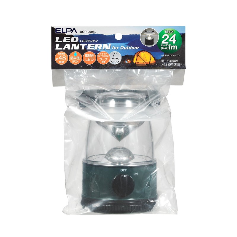 Elpa LED Lantern Sunrise Detector [Number] Dop – l008l