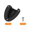 sourcing map Marine Wire Cable Vent Cover, 4Pcs - Nylon