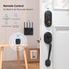 Smart Keyless Entry Door Lock - Fingerprint Electronic Deadbolt Touchscreen