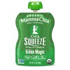 Mammachia Chia Squeeze Green Magic Vitality Snack, Vegan Friendly, Kosher,