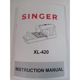 Singer XL-420 Instruction Manual for Sewing Machine (reproduction)