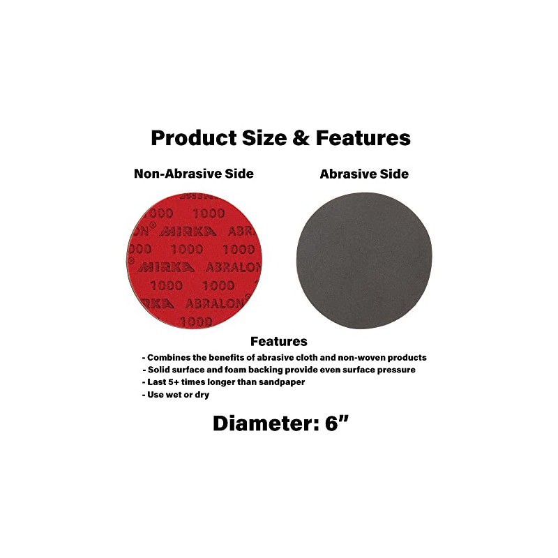 bowlingball.com Abralon Bowling Ball Sanding and Resurfacing Disc (800-Grit)