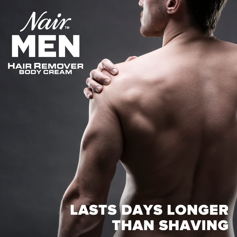 Nair Men Hair Remover Cream for Chest, Back, legs &