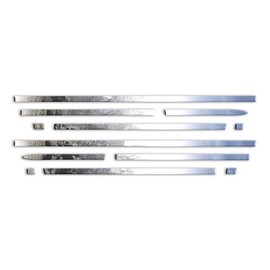 Brighter Design 12p 1 1/2' Side Molding fits Ford F-150 SuperCab 15-18 8' Bed