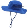 Magracy Unisex Mens Outdoor Wide Brim Sun Hat Summer Adjustable