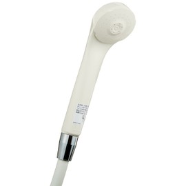 KVK PZS312S-2 Water Saving e-Shower nf Shower Head + Shower Hose (White) Attachment