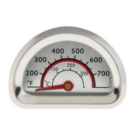 MOOTVGOO BBQ Grill Lid Thermometer, Stainless Steel Temperature Gauge Heat Indicator Replacement Fit for Charbroil Grill, Replaces 463271314, 463247412, 463247512, 463225315, 463434313
