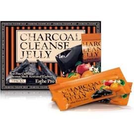 Esthe Pro Labo Charcoal Cleanse Jelly, 0.4 oz (10 g) x 7 Packs