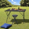 Homy Casa 18 Inch Portable Folding Camping Stool with Padded