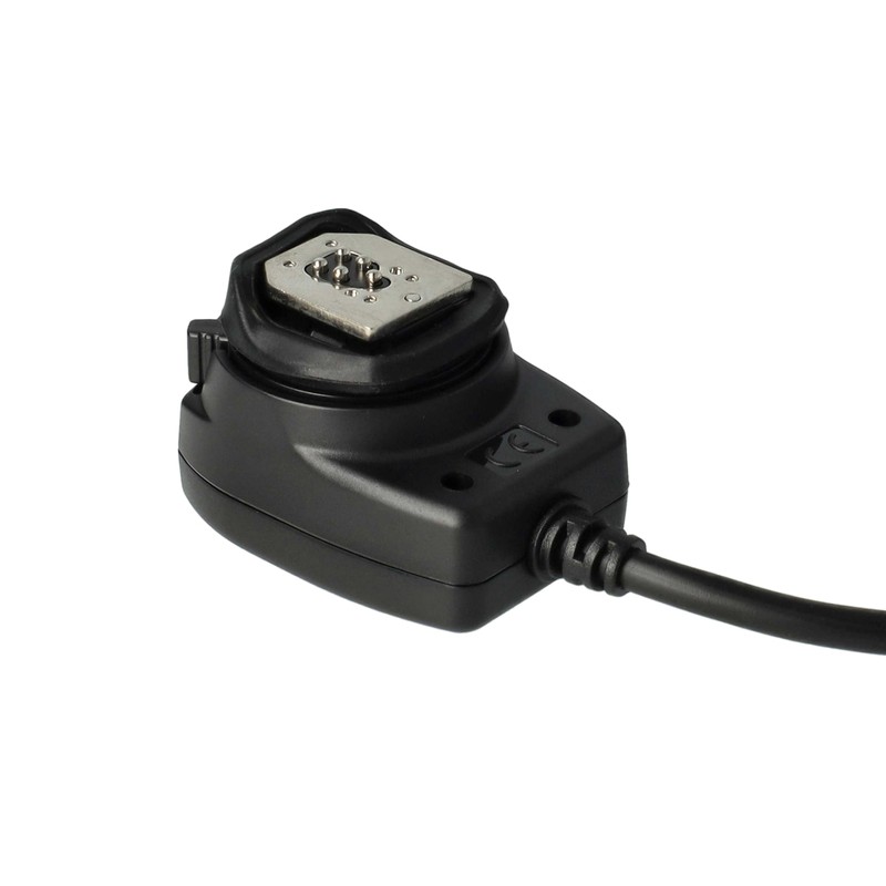 vhbw TTL Flash Cable Compatible with Canon EOS 1100D, 1000D,