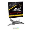 Metal-Time Supersonic Legend Metal Concord Model Cargo Aircraft Assemble Model