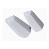 Charola-hotdog Charola Para Hot Dog De Carton 50 Pz Blanco