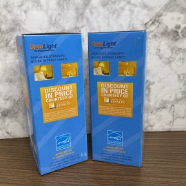 OptoLight 3-Way Soft White Bulb 1700 Lumens  Mini Spiral OP-CFL-