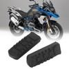 2pcs Motorcycle Front Footpeg Cover Enlarger Rubber Sleeve Fit for