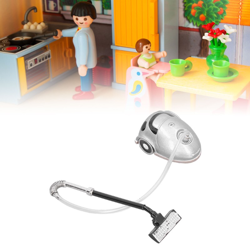 1:12 Dollhouse Vacuum Cleaner Miniature Vacuum Cleaner Model Home Appliance