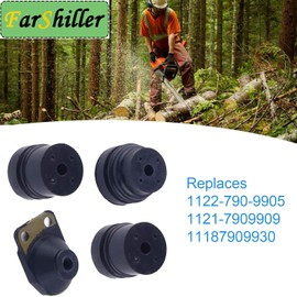 Chainsaw Buffer Kit – AV Buffer Mounts (4/Pack) for STIHL 038 MS380 381 Super Replaces 1122-790-9905 1121-7909909 11187909930
