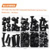 HELIFOUNER 146 Pieces M6 x 8mm /10mm /12mm /16mm /20mm