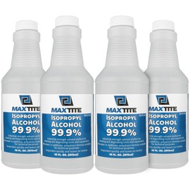 MaxTite Isopropyl Alcohol 99.9% (16oz) (4)