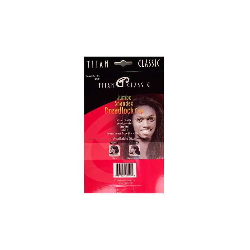 Titan Spandex Dreadlock Cap for Men – Standard Length Loc,