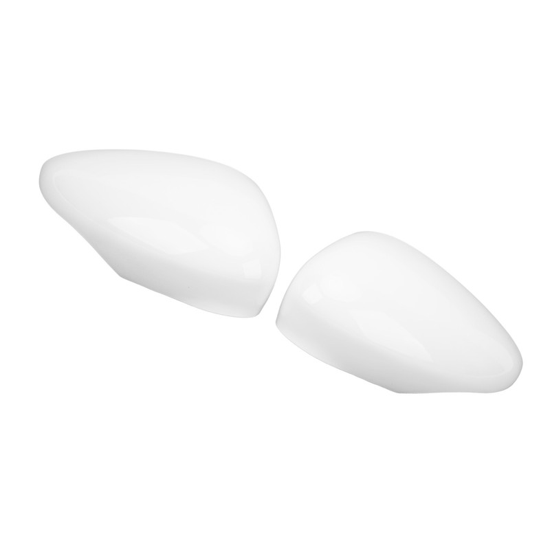 1pair Rearview Mirror Cap 1594546 White Wing Mirror Cover Cap