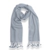 Peach Couture Unisex Best Solid Cashmere Warm & Luxurious Scarves