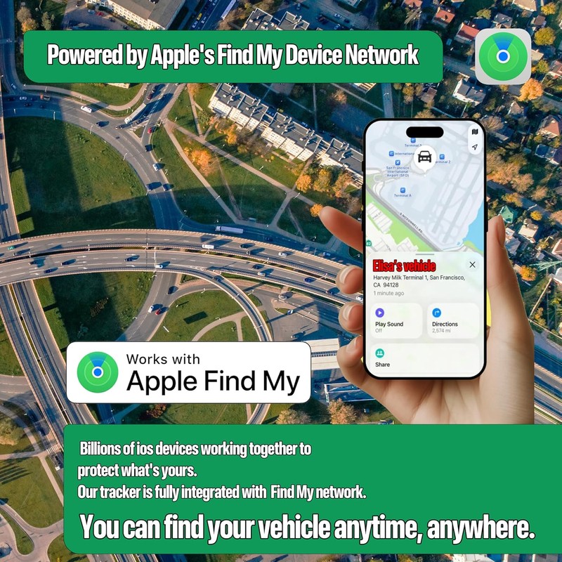 Magnetic Hidden GPS Tracker for Vehicles – Long Battery Life,