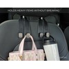 ALEACAR 2 Pack Car Hooks for Headrest, Car Seat Back