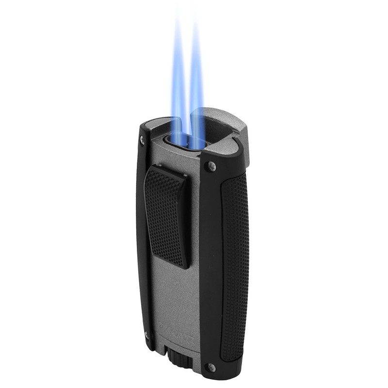 Xikar Turismo Double Jet Flame Cigar Lighter, Attractive Gift Box,