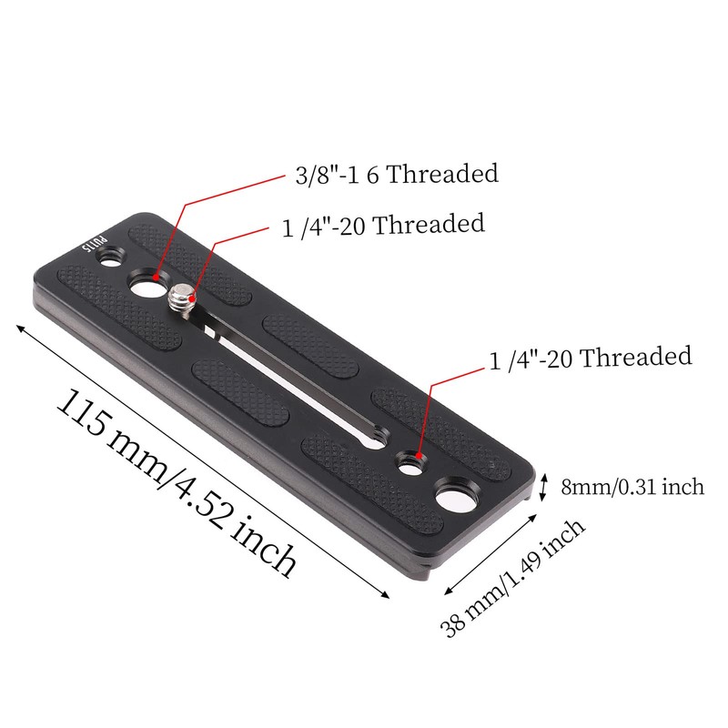 FOTGA Camera Quick Release Plate 115 mm for DJI Ronin
