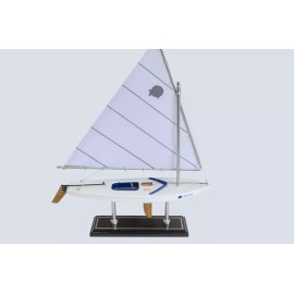 LK Wooden SUNFISH Model Sailboat Decoration 16"-7