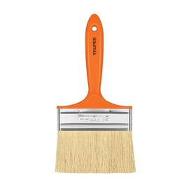 Truper BREN-5, Brocha para encalar e impermeabilizar mango plástico 5"