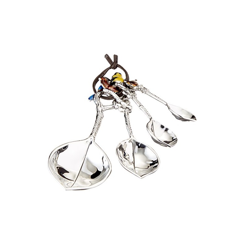 Ganz 4-Piece Measuring Spoons Set, Birds